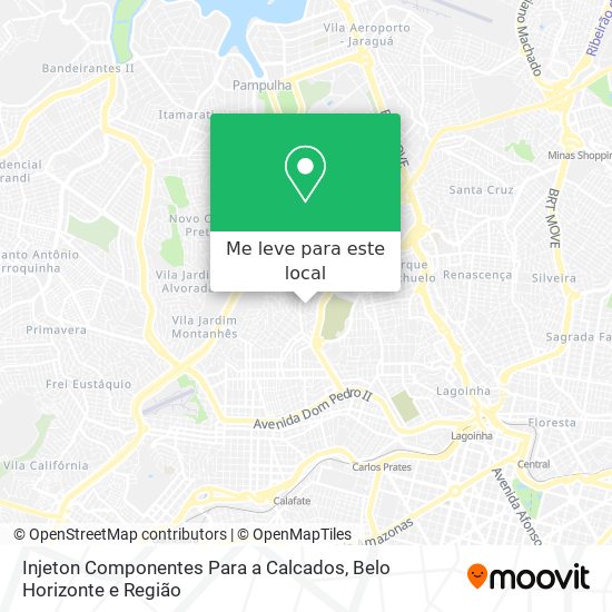 Injeton Componentes Para a Calcados mapa