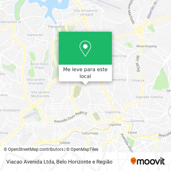 Viacao Avenida Ltda mapa
