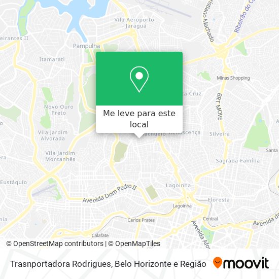 Trasnportadora Rodrigues mapa