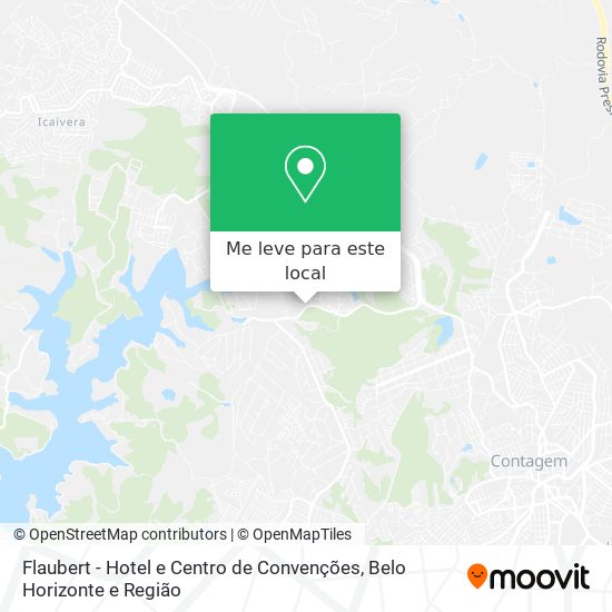 Flaubert - Hotel e Centro de Convenções mapa