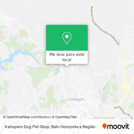 Katispero Dog Pet-Shop mapa
