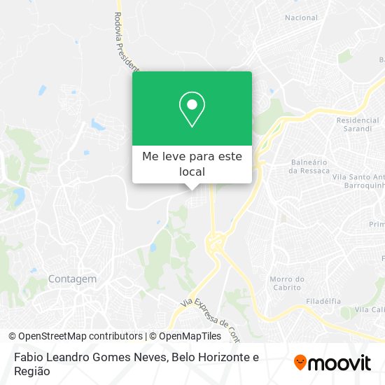 Fabio Leandro Gomes Neves mapa