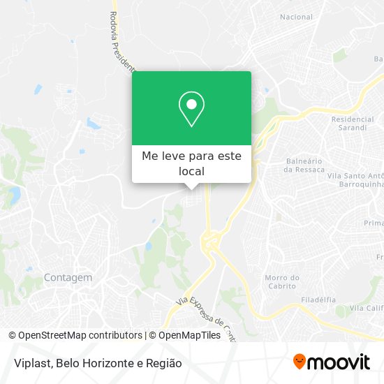 Viplast mapa