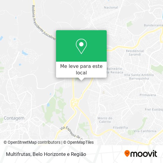 Multifrutas mapa