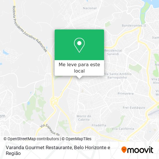Varanda Gourmet Restaurante mapa