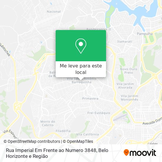 Rua Imperial Em Frente ao Numero 3848 mapa
