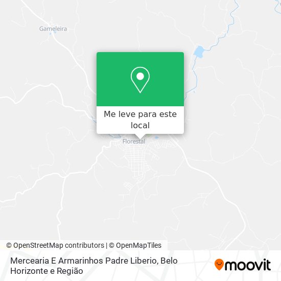 Mercearia E Armarinhos Padre Liberio mapa