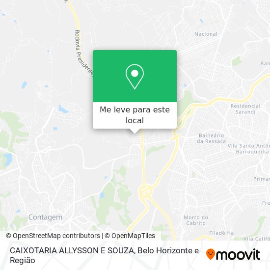 CAIXOTARIA ALLYSSON E SOUZA mapa
