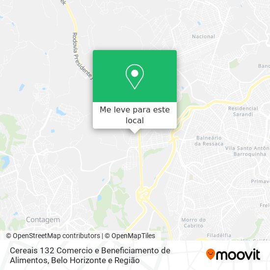 Cereais 132 Comercio e Beneficiamento de Alimentos mapa