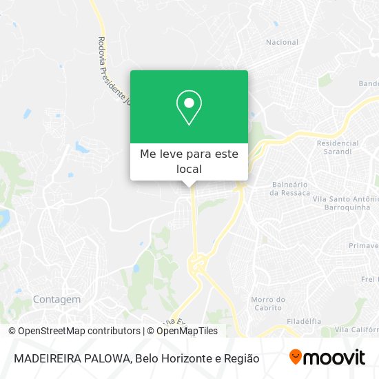 MADEIREIRA PALOWA mapa