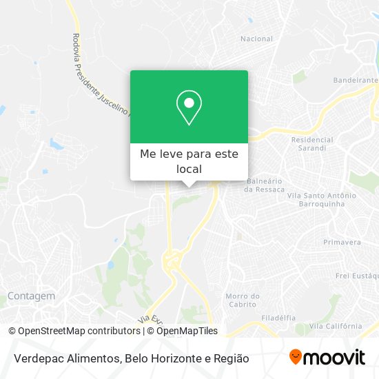 Verdepac Alimentos mapa