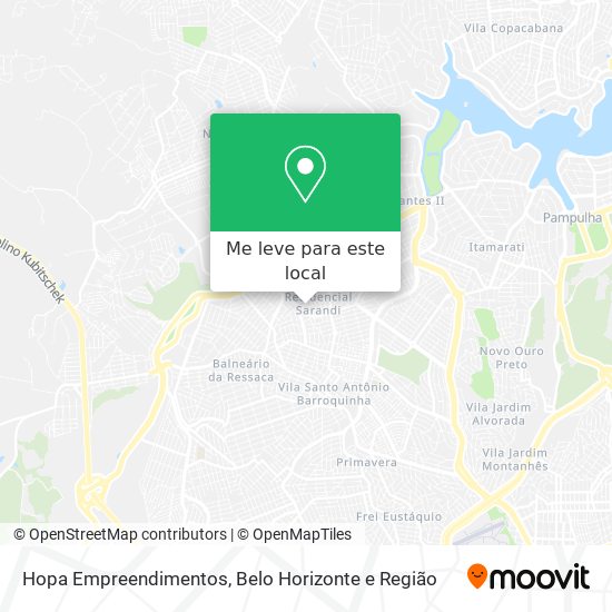 Hopa Empreendimentos mapa