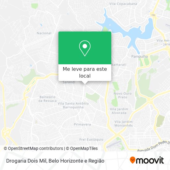 Drogaria Dois Mil mapa