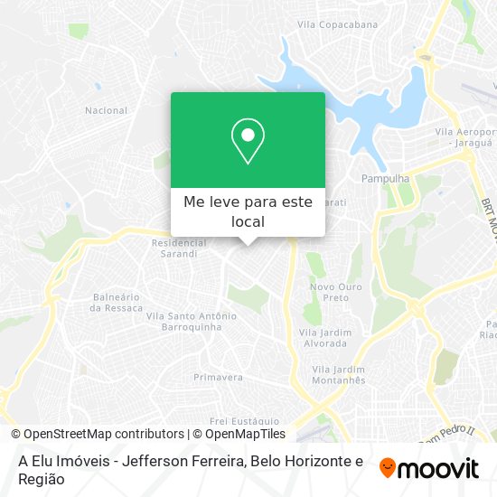 A Elu Imóveis - Jefferson Ferreira mapa