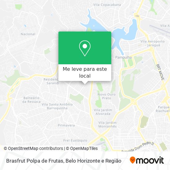 Brasfrut Polpa de Frutas mapa