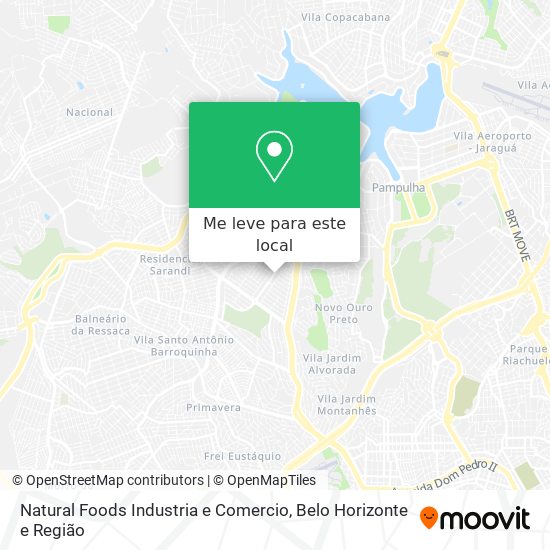 Natural Foods Industria e Comercio mapa