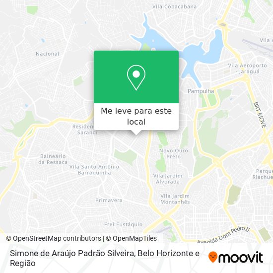 Simone de Araújo Padrão Silveira mapa