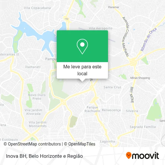 Inova BH mapa
