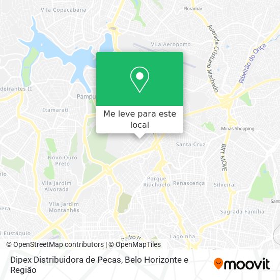 Dipex Distribuidora de Pecas mapa