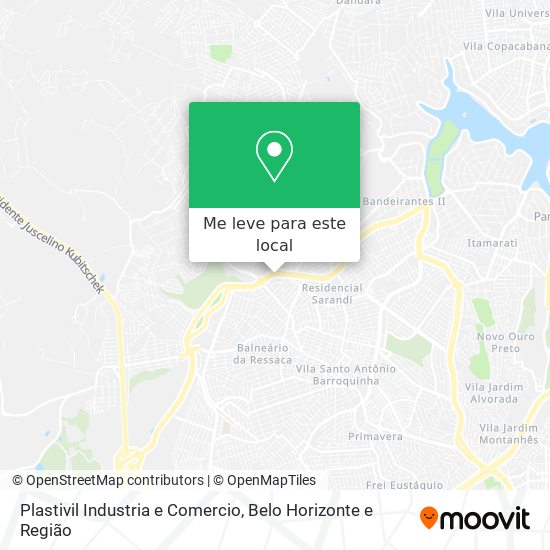 Plastivil Industria e Comercio mapa