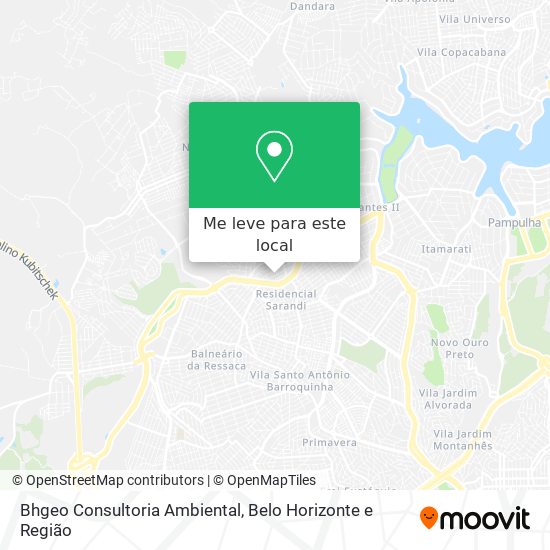 Bhgeo Consultoria Ambiental mapa