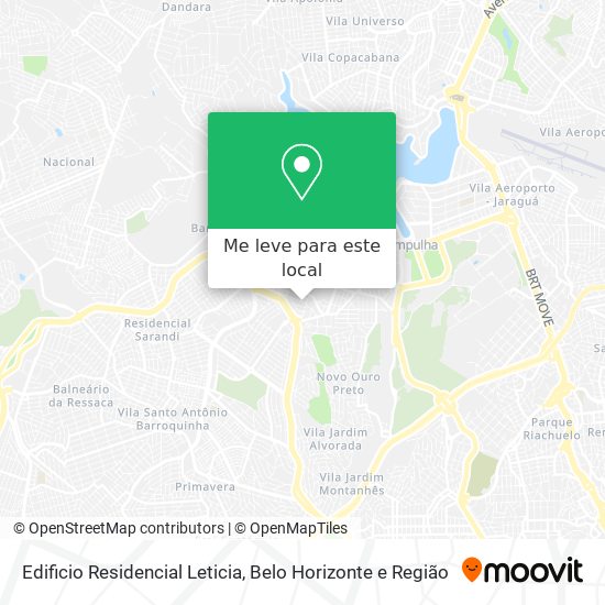 Edificio Residencial Leticia mapa