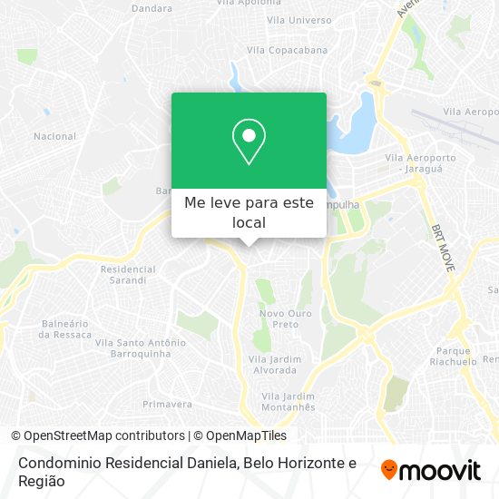 Condominio Residencial Daniela mapa