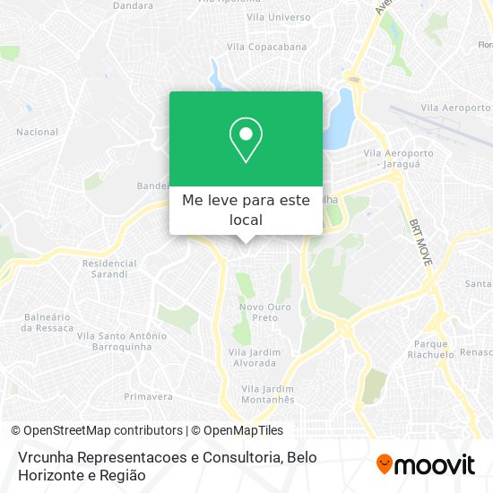 Vrcunha Representacoes e Consultoria mapa