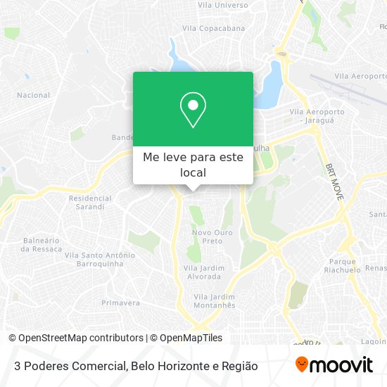 3 Poderes Comercial mapa