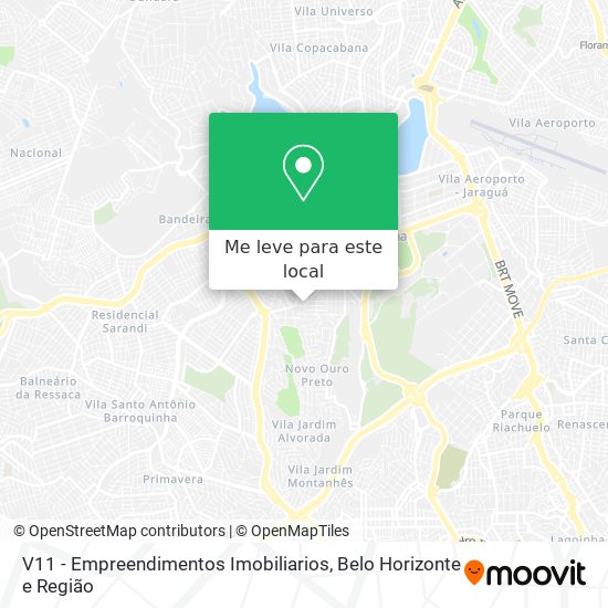 V11 - Empreendimentos Imobiliarios mapa