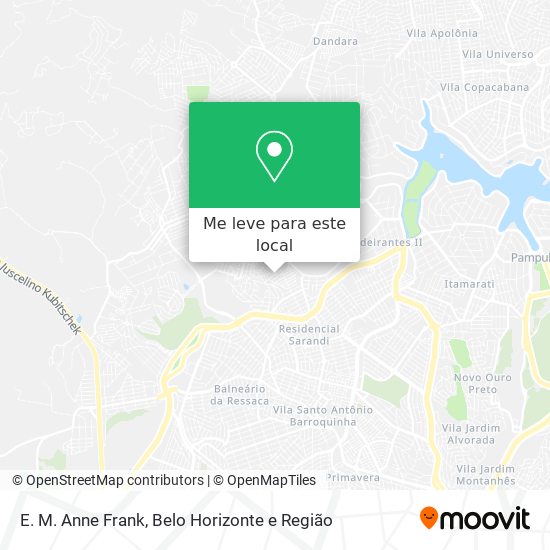 E. M. Anne Frank mapa