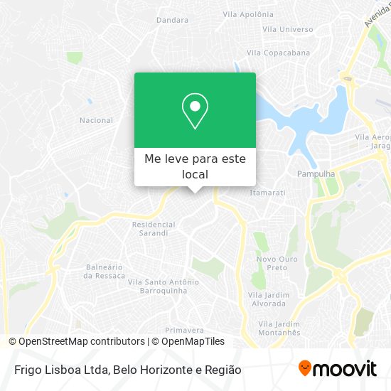 Frigo Lisboa Ltda mapa