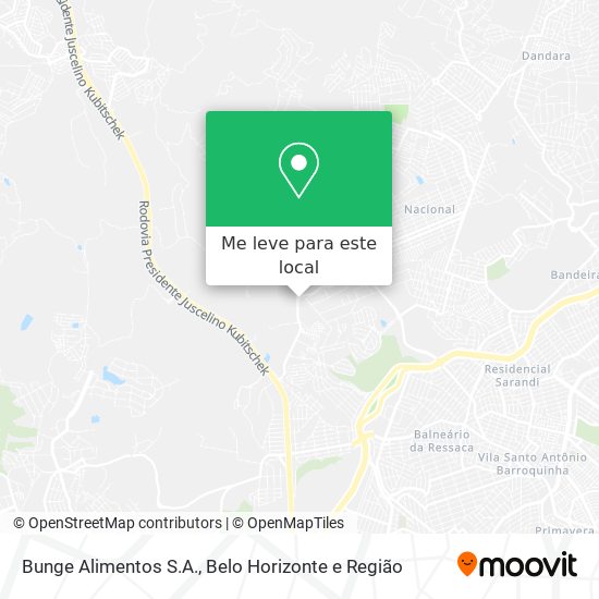 Bunge Alimentos S.A. mapa