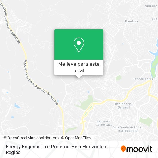 Energy Engenharia e Projetos mapa