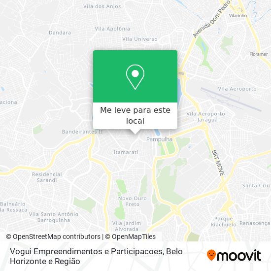 Vogui Empreendimentos e Participacoes mapa
