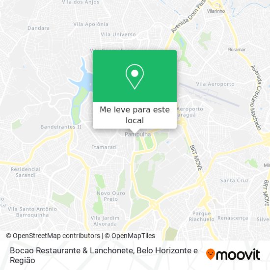 Bocao Restaurante & Lanchonete mapa