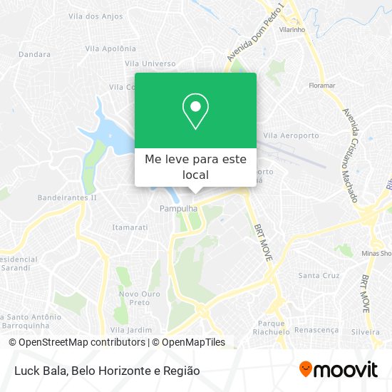 Luck Bala mapa