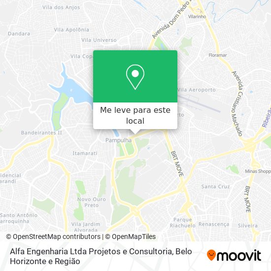 Alfa Engenharia Ltda Projetos e Consultoria mapa