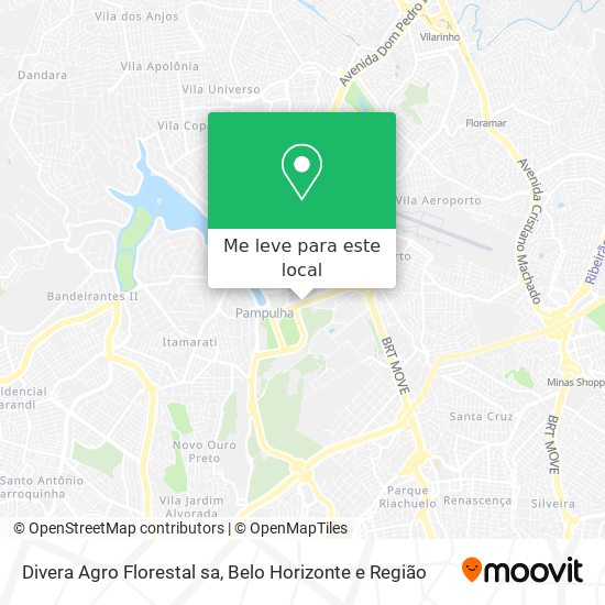 Divera Agro Florestal sa mapa
