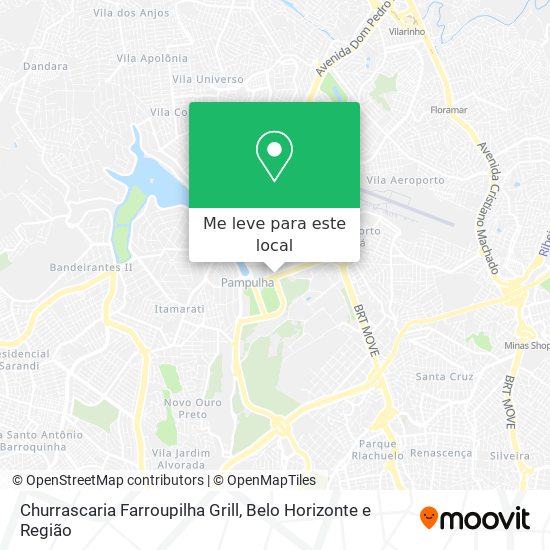 Churrascaria Farroupilha Grill mapa