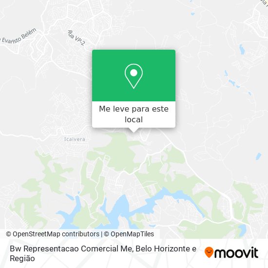 Bw Representacao Comercial Me mapa