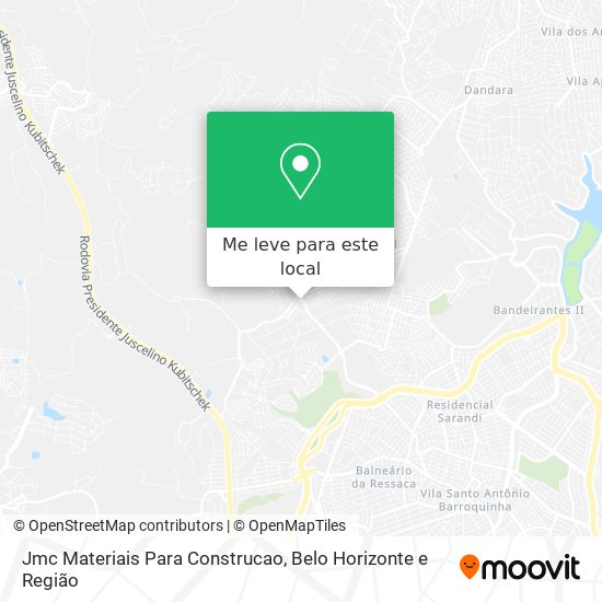 Jmc Materiais Para Construcao mapa
