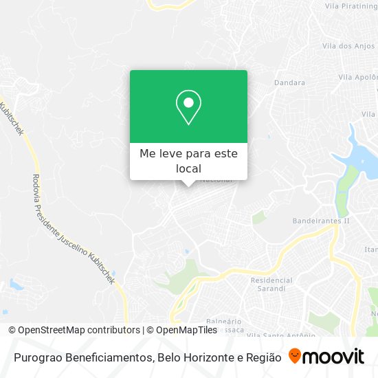 Purograo Beneficiamentos mapa