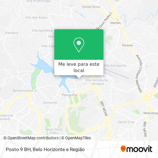 Posto 9 BH mapa