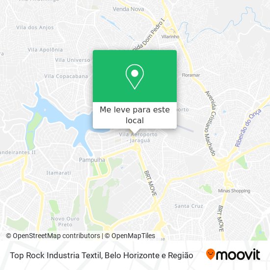 Top Rock Industria Textil mapa