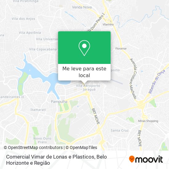 Comercial Vimar de Lonas e Plasticos mapa