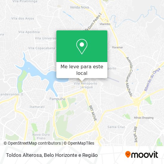 Toldos Alterosa mapa