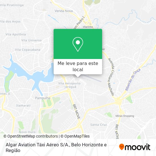 Algar Aviation Táxi Aéreo S/A. mapa