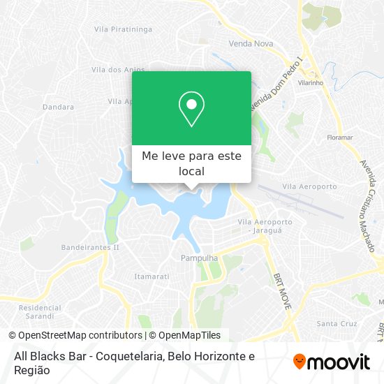 All Blacks Bar - Coquetelaria mapa