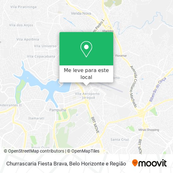 Churrascaria Fiesta Brava mapa
